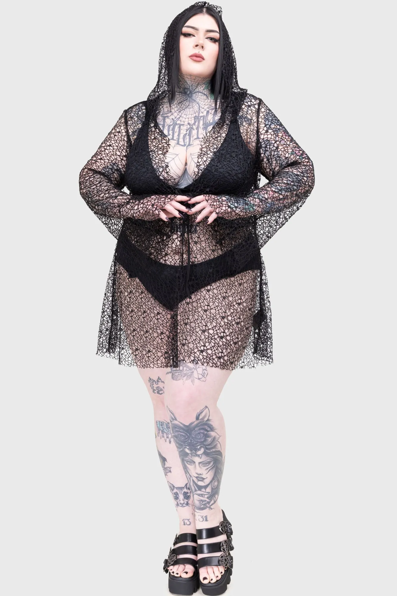 Cobweb Cove Cloak Relaxed Daily Style