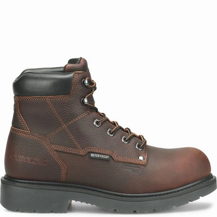 Dynamic Arch Frame Carolina Men's Dice 6?? Waterproof Work Boot (Alloy Toe)