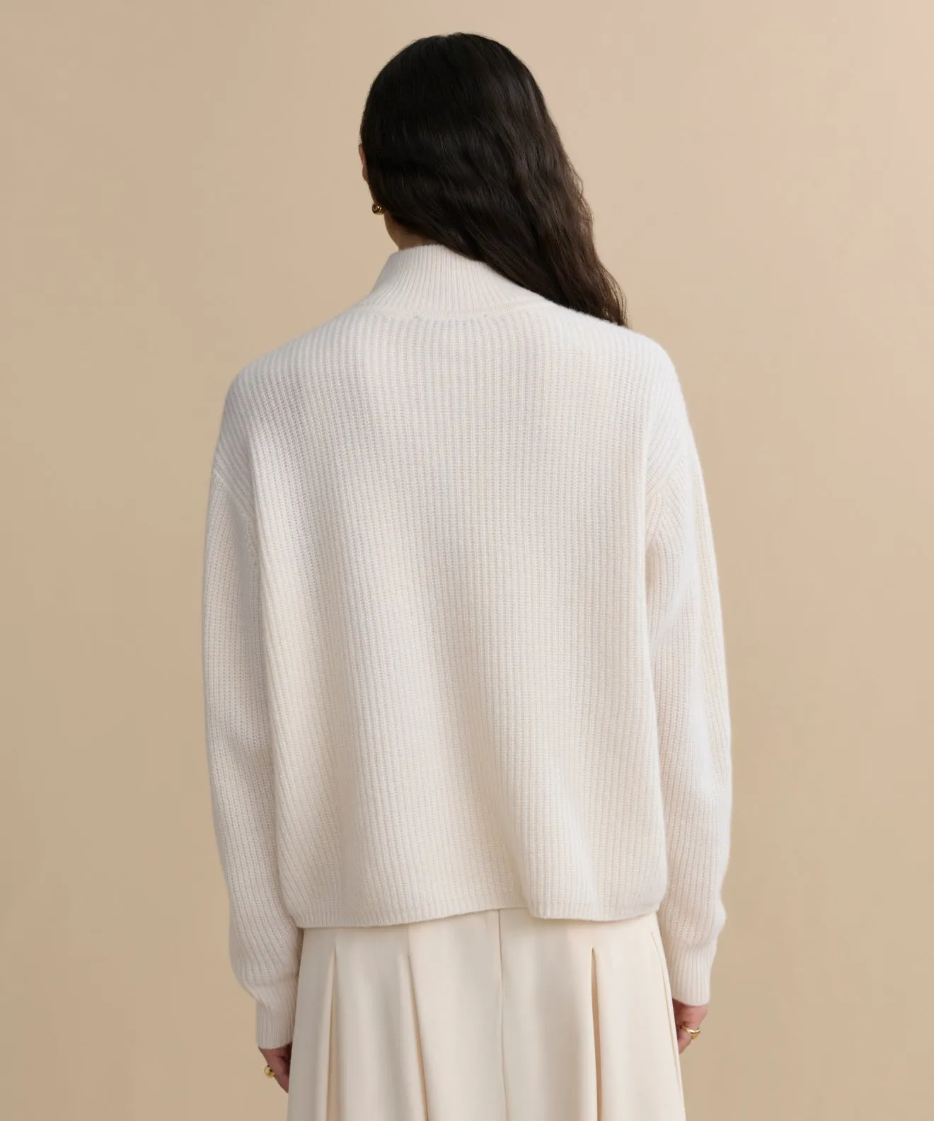 Chill Style Cashmere Half Zip