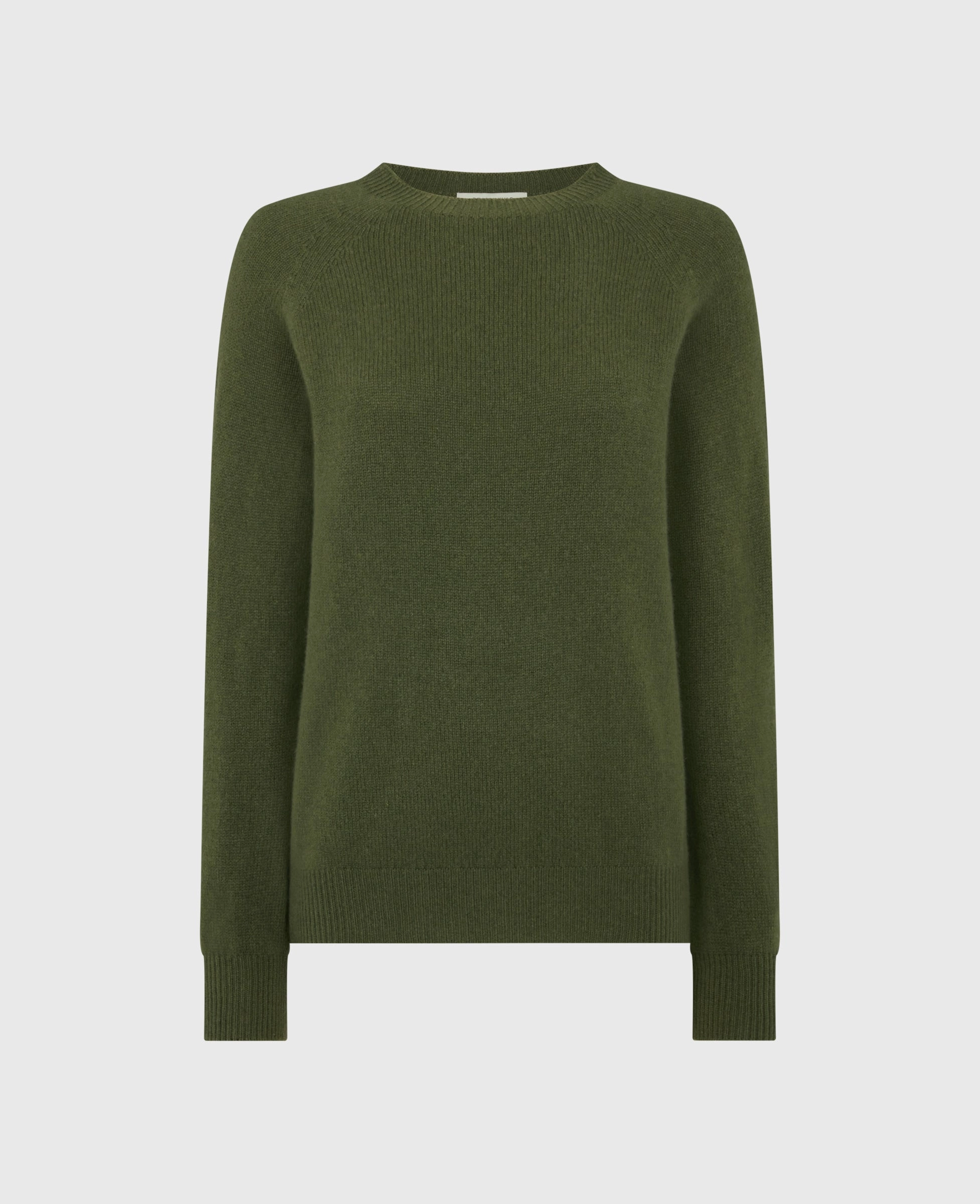 Crew Neck Cashmere and Wool Blend Jumper Chill Proof