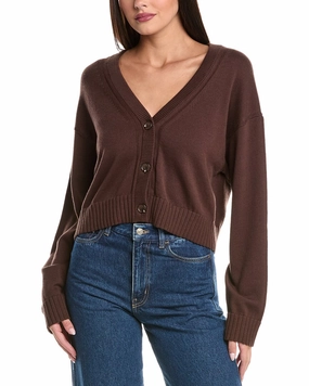 Flexible Neck Opening SIMKHAI Cashmere-Blend Cardigan