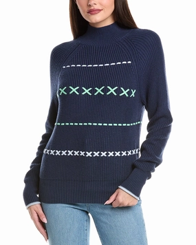 WISPR Parker Plait Silk-Blend Sweater Turtleneck