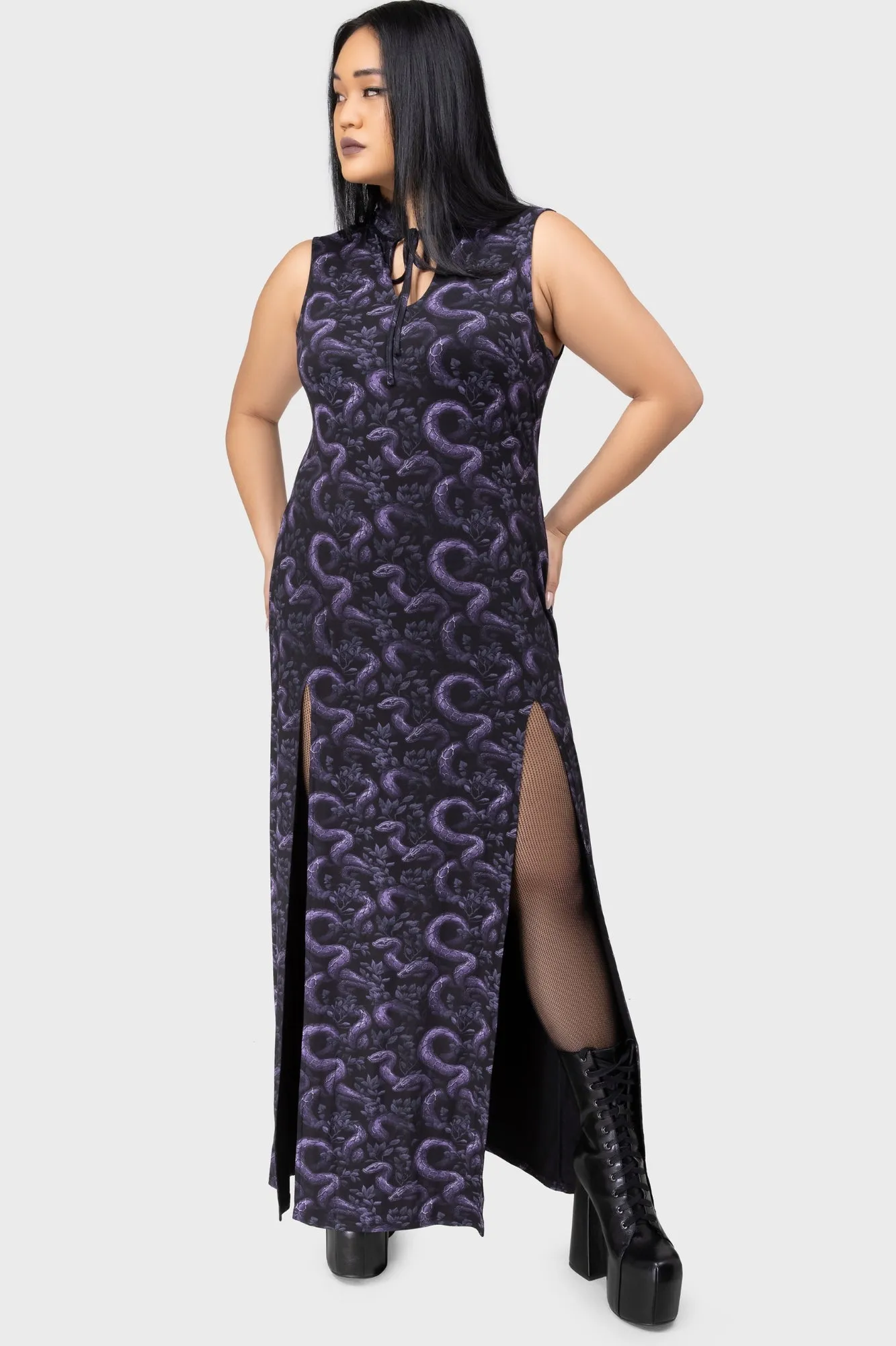 Eerie Pythia Dress Slim Shape