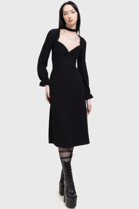 Shadow Weave Maxi Dress Gathered Skirt Casual maxi dress