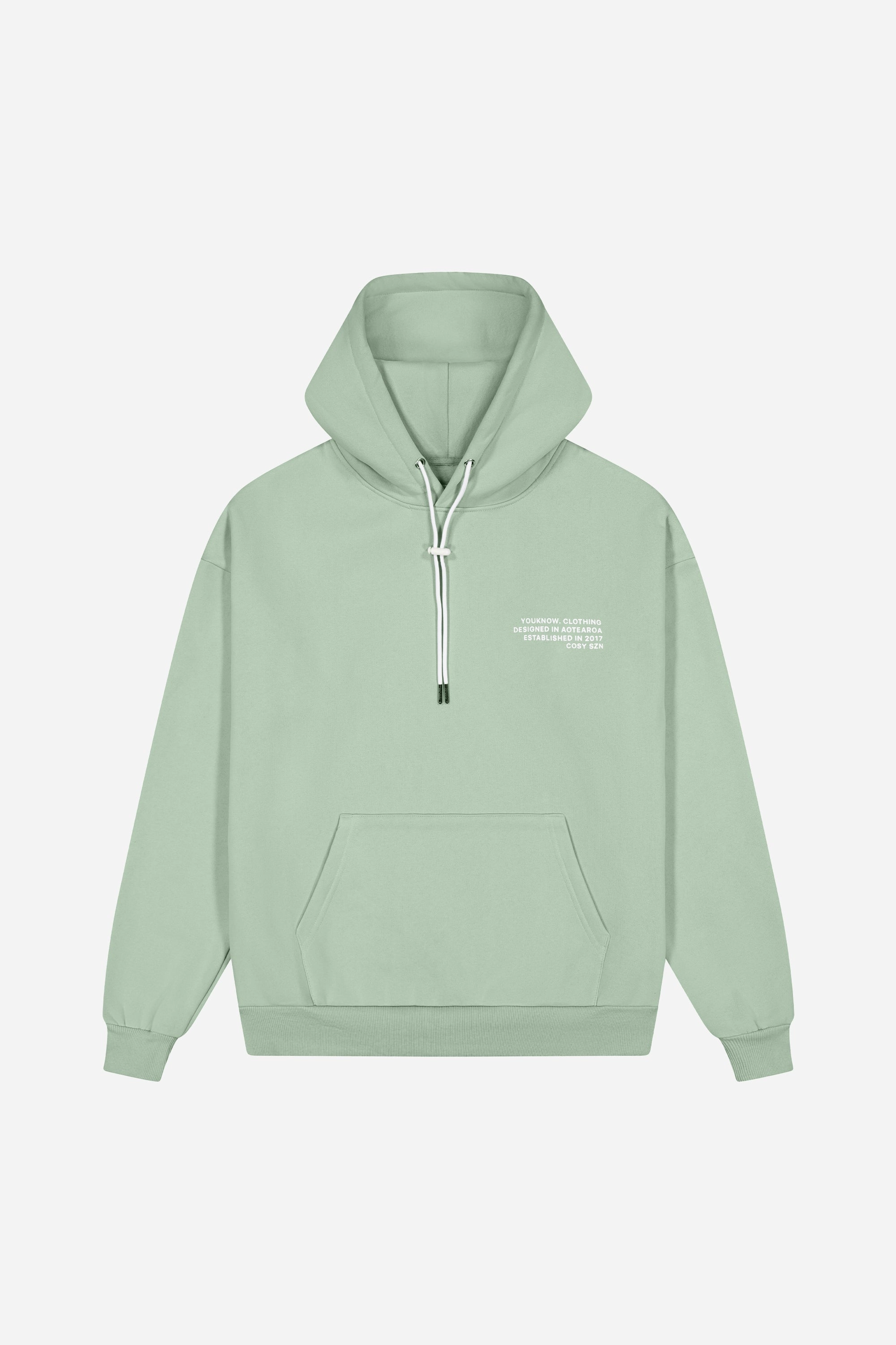 Cosyszn Hoodie | Sage Generous Hood Space