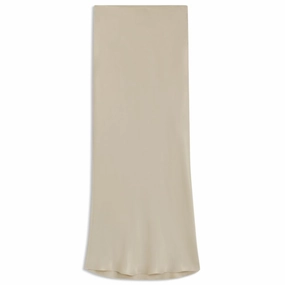 Regular-fit maxi skirt in satin Polka Dot