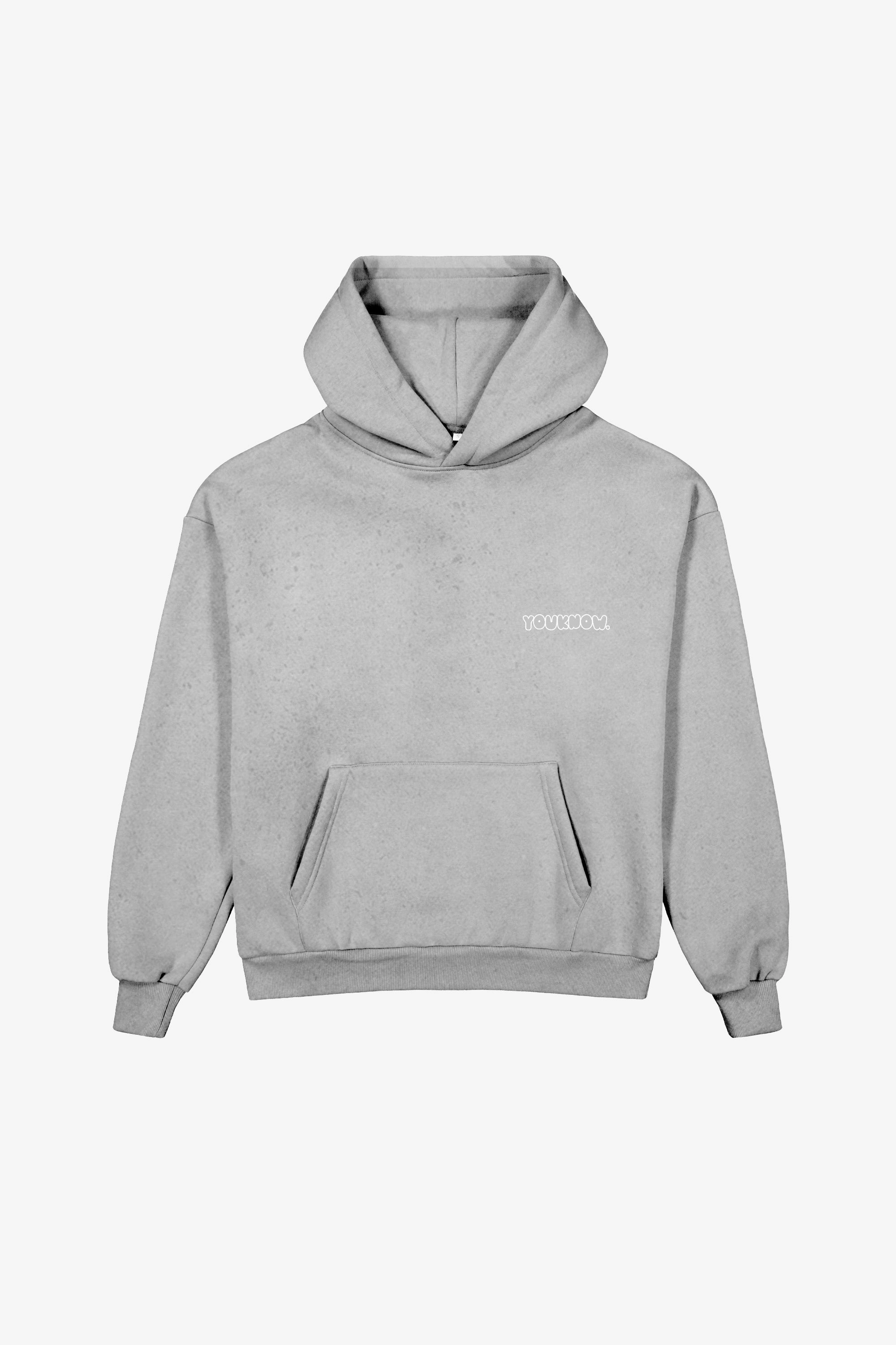 Sunsetszn Hoodie 2.0 | Grey Relaxed Cut