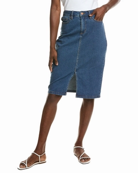 Fresh Vibe City Mood Jones New York Front Slit City Midi Skirt
