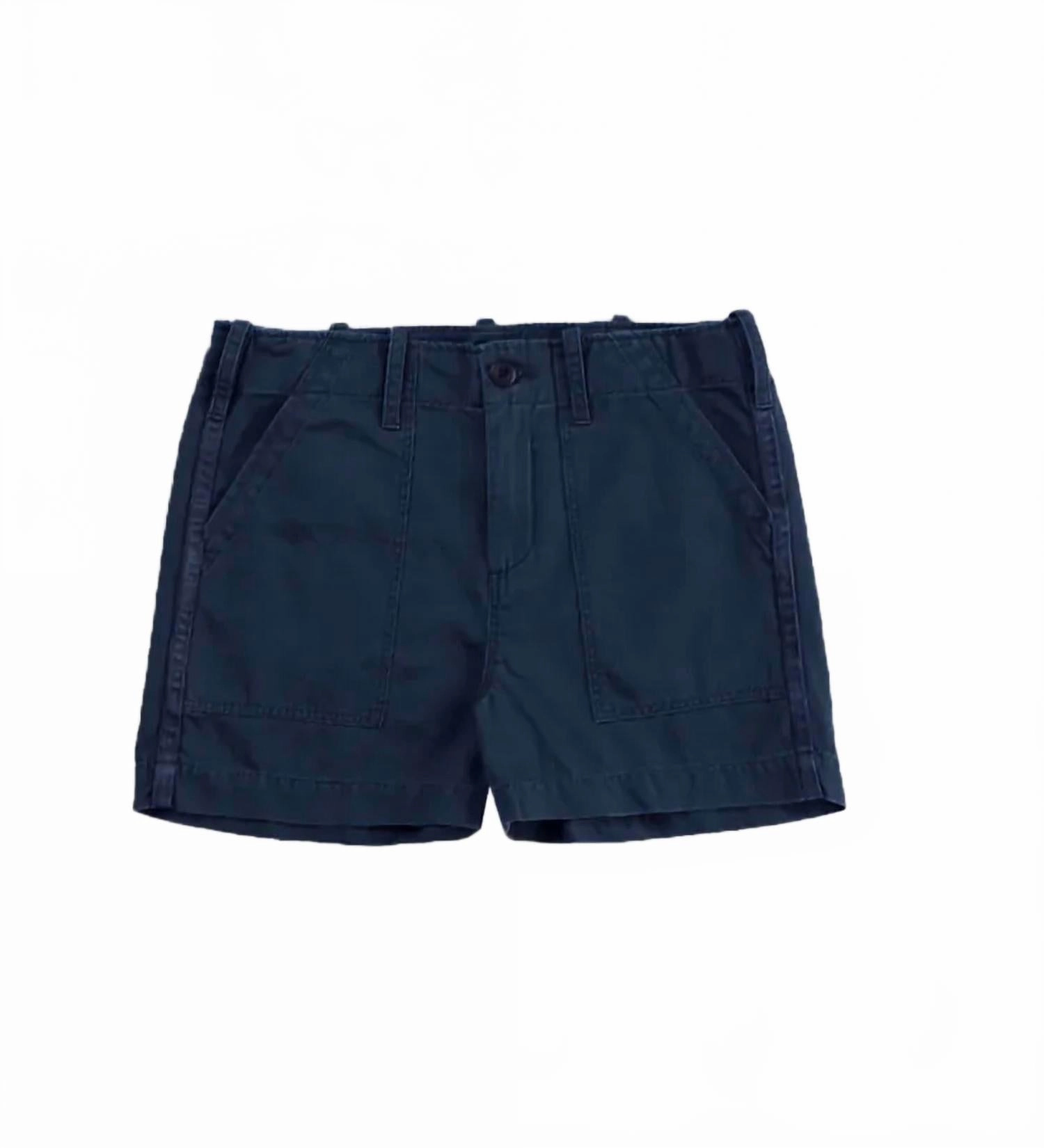 Women's Surplus Short Shorts In Navy Flexible Waistband Running Gear