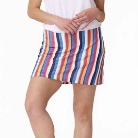 shrink-resistant Wellington Skort - Plus In Spectrum Stripe Multi