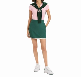 Ric Rac Retro Skort In Green Cool Breeze