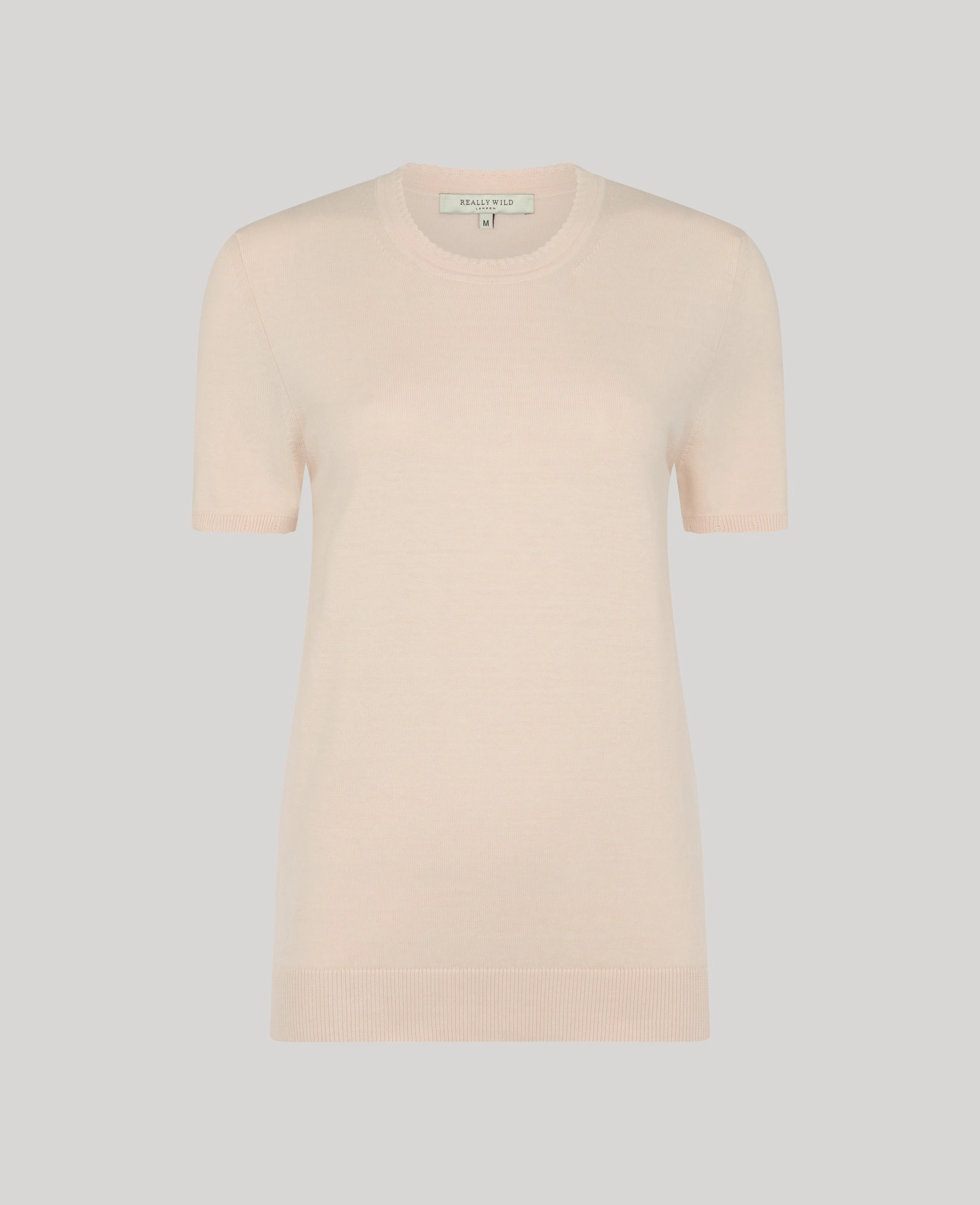 Seasonal Layer Essential Wear Selina Short Sleeve Knitted Tee