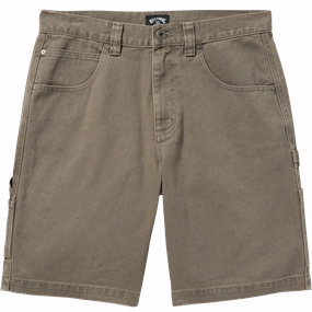Mesh Lined Outdoor Activity Men's Bad Dog Workwear Short