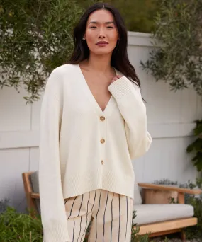 Cashmere Colette Cardigan Multi purpose design Home Casual Outfit
