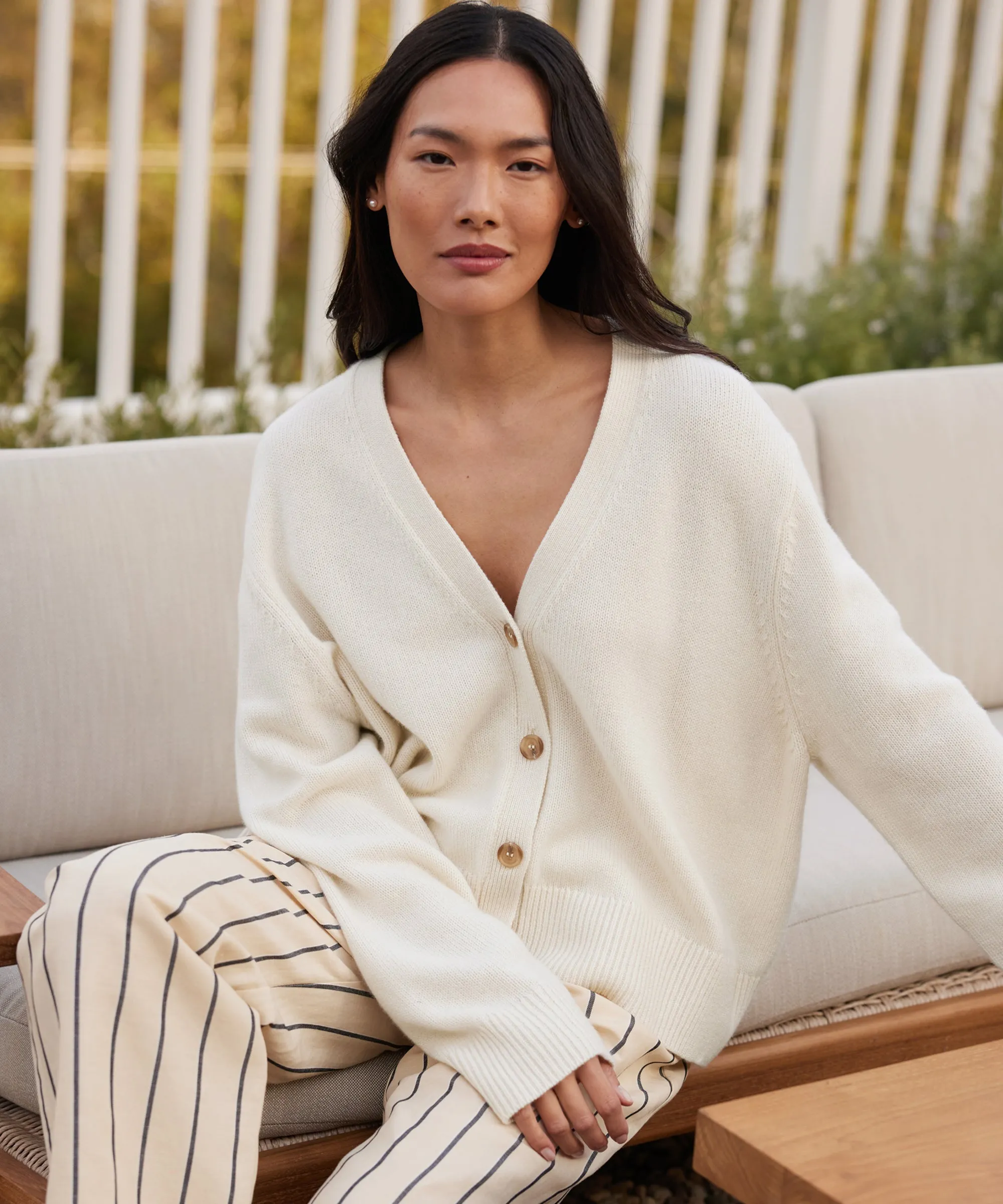 Cashmere Colette Cardigan Functional Look