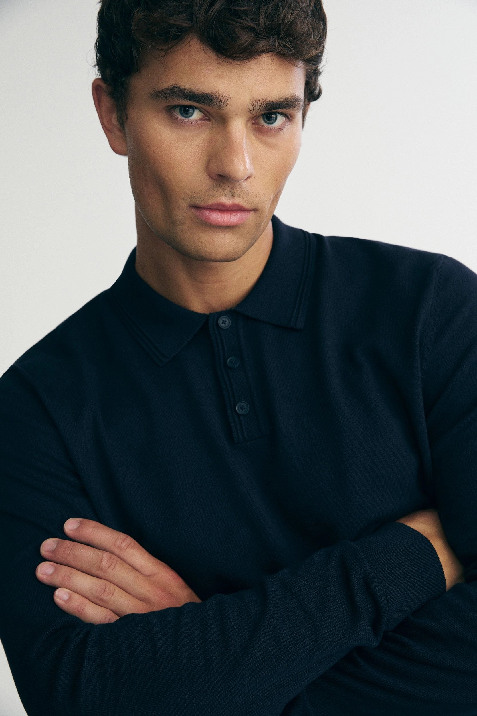 Comfort Apparel Team Uniform Solid color knitted polo