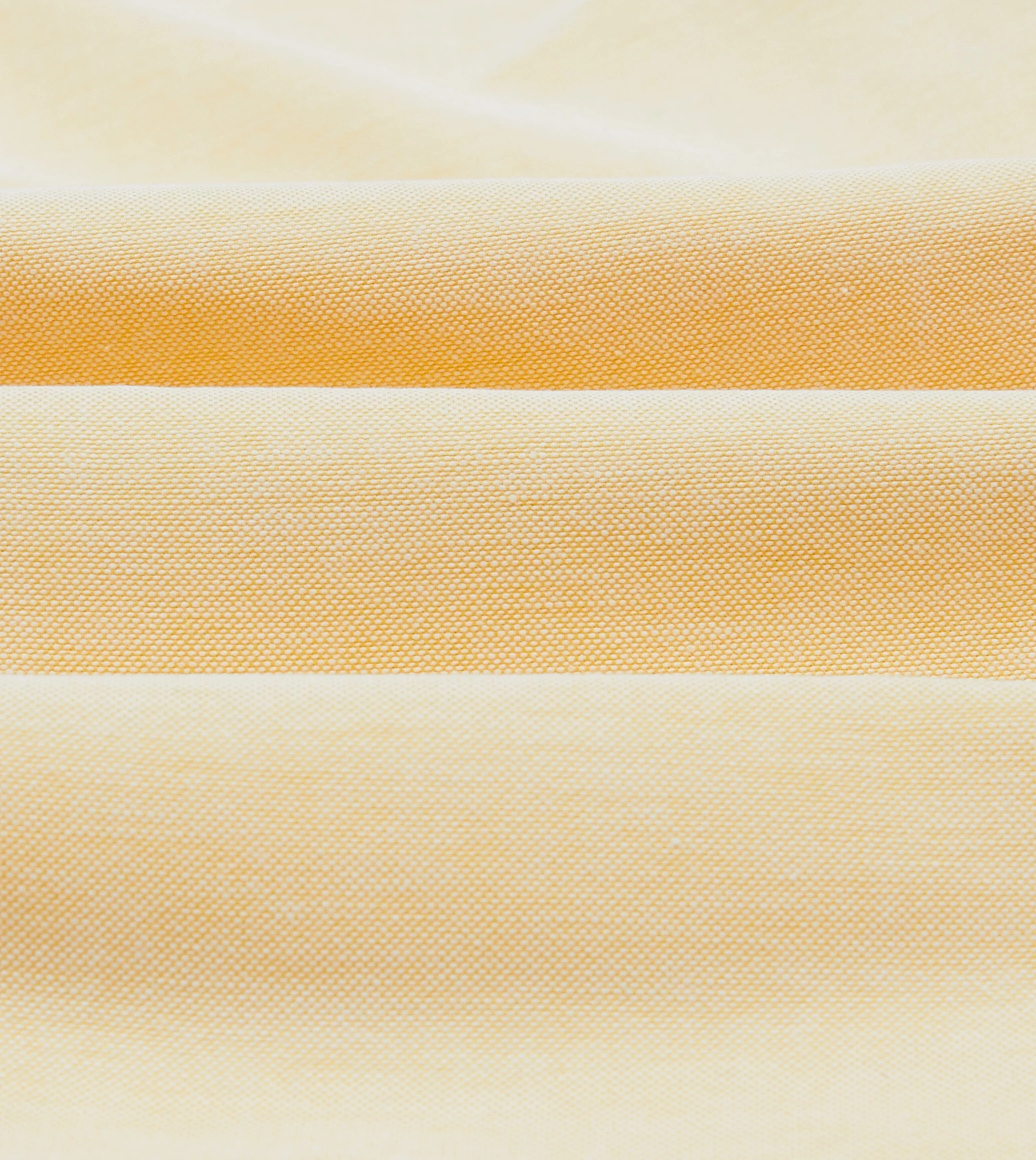Yellow Cotton Oxford Cloth Button-Down Shirt Inner Layer Current Style