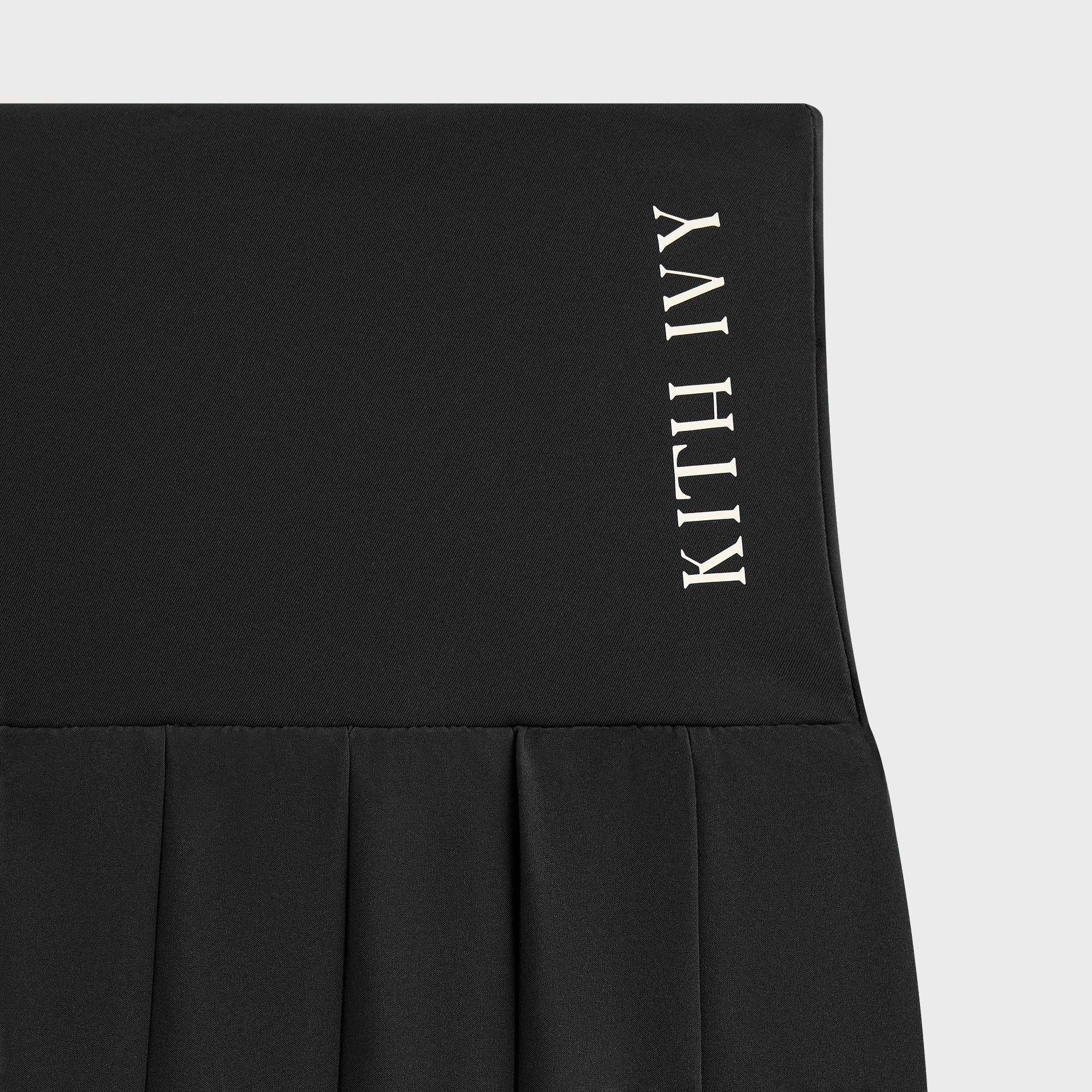 Daily Fashion Machine wash safe Kith Ivy for Wilson Women's Eastside Tennis Mini Skirt - Black