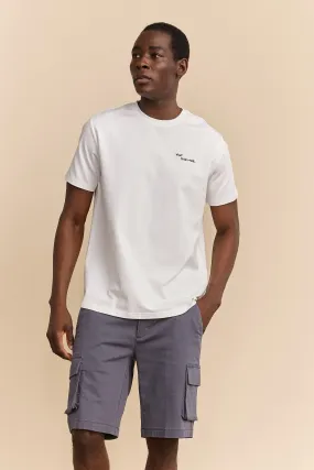 Vue sur mer graphic  t-shirt Comfortable and Chic Layered Collar