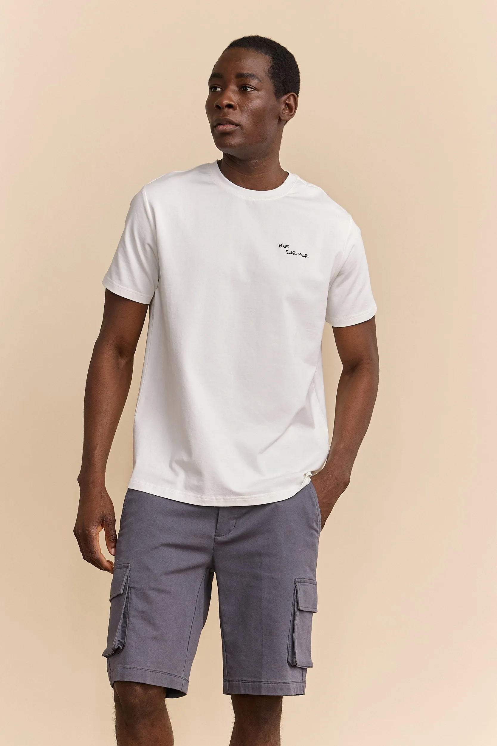 Vue sur mer graphic  t-shirt Classic Comfort Minimalist fashion