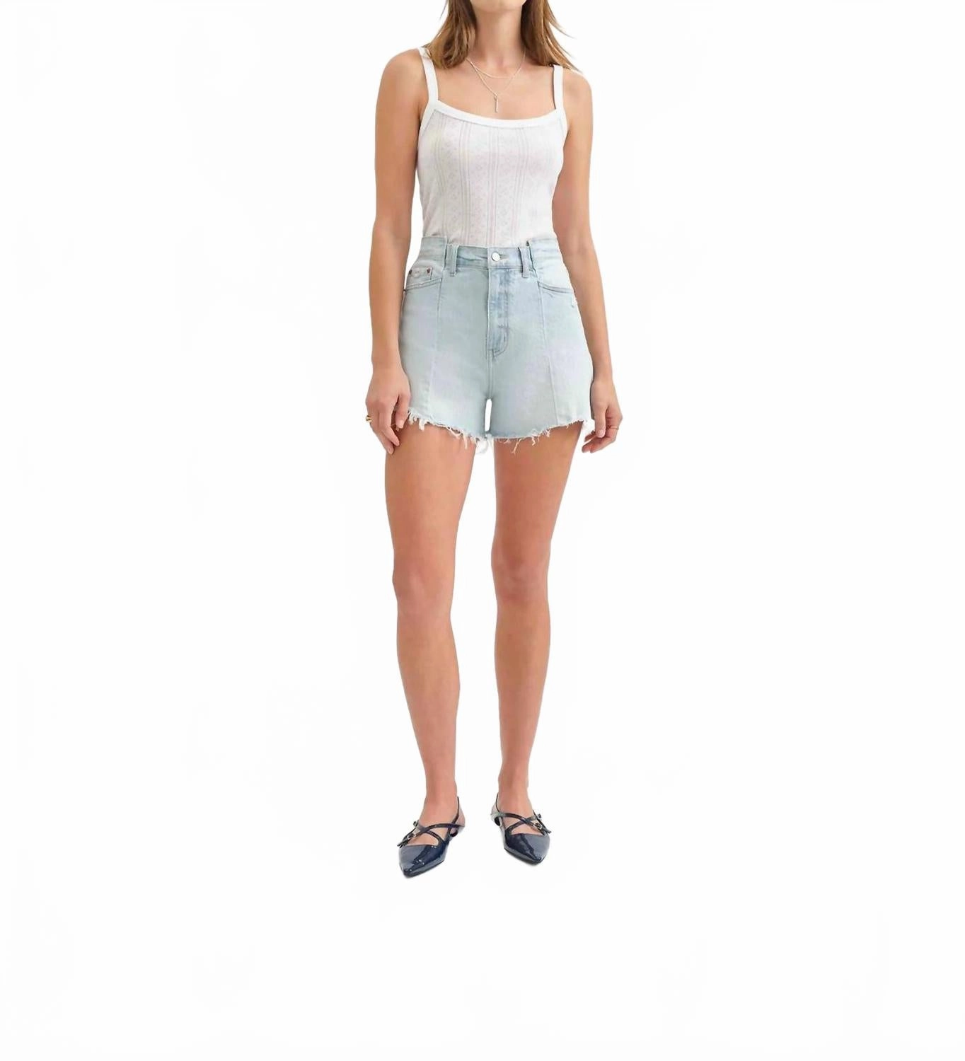 fitness industry Knockout Tear & Repair High Rise A-Line Short In Lost Love