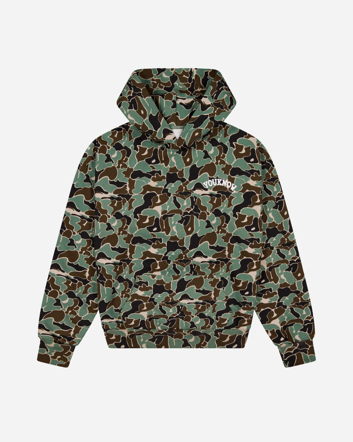 Easter wear light colors CAMO HOODIE | Green