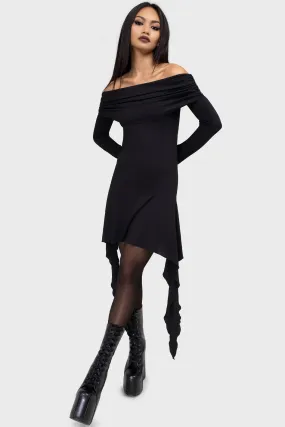 Floor-Length Quiet Sweet Nyctophilia Dress