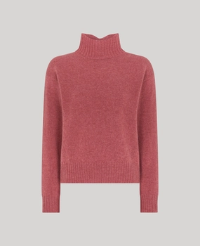 Kinalba Lambswool High Neck Sweater HeatTrapping Fibers
