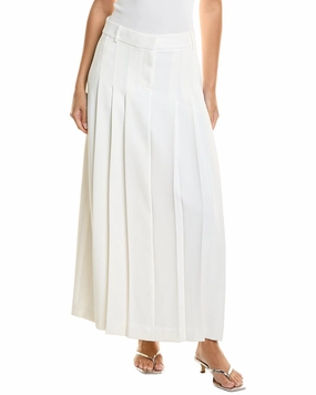 Clean Fit quick dry Kenneth Cole Fly Front Pleated Maxi Skirt
