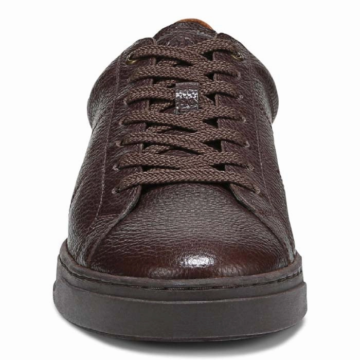 Contoured Foot Shape Lake Jog Mens Vionic Lucas II in Chocolate Ganache