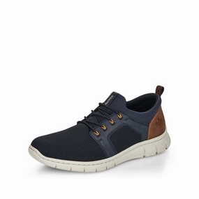 Mens Rieker Timo in Pazifik/Lake/Mandel/Navy Modern Casual