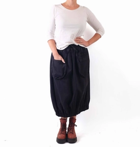 Outdoor Outfit Start Cotton Skirt In Black