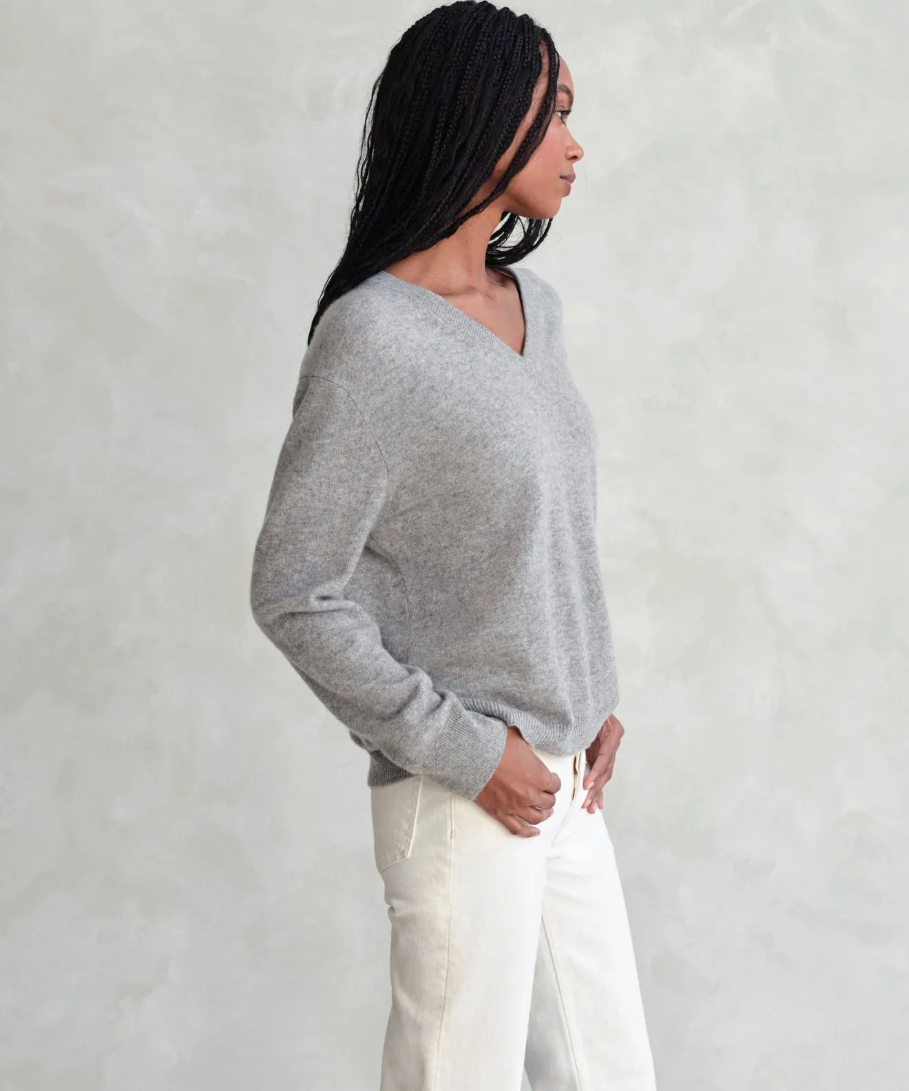 FadeResistant Color Thermal Insulation Flynn Cashmere Sweater