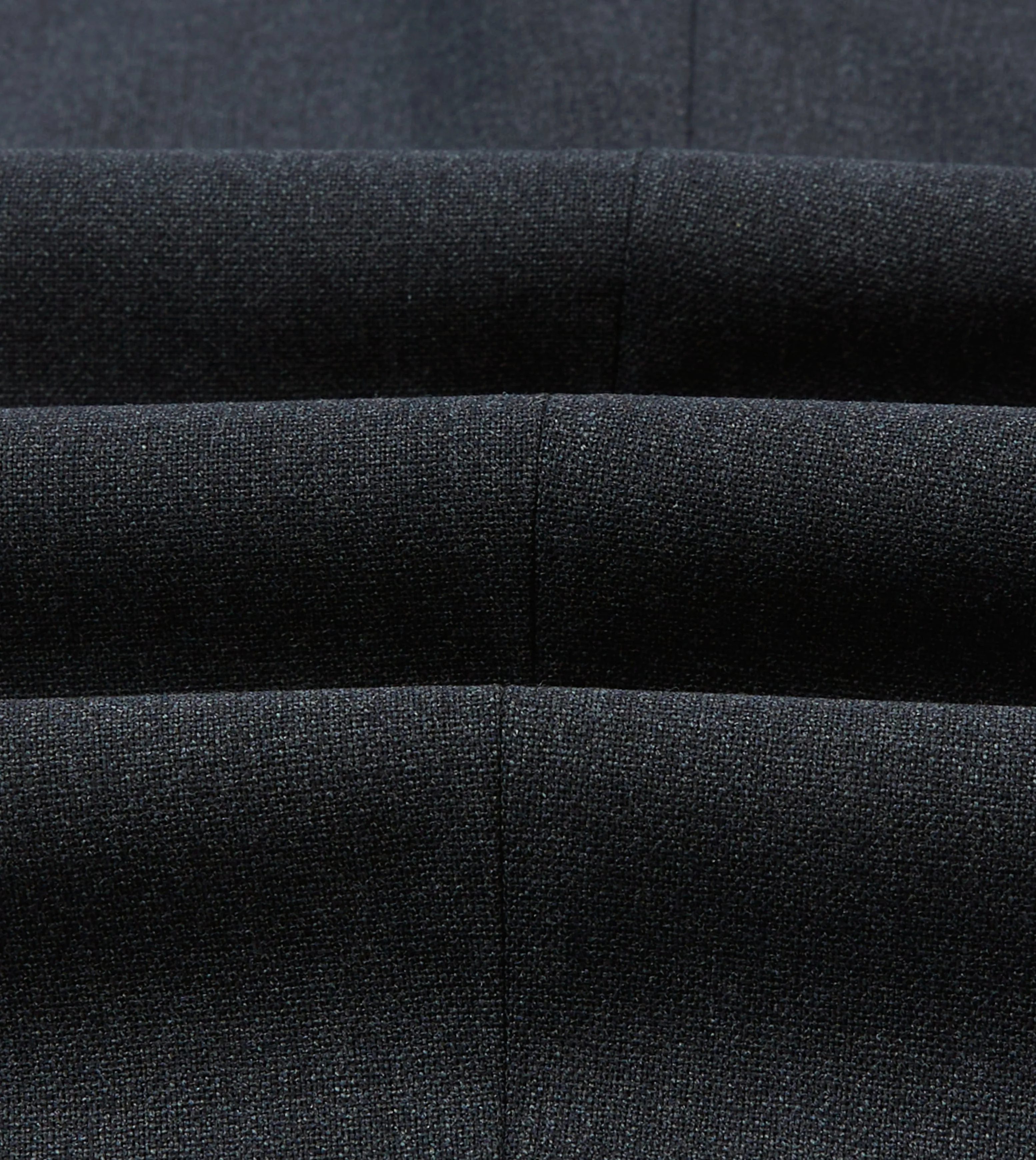 Charcoal Tropical Wool Single Pleat Trouser Cool Touch