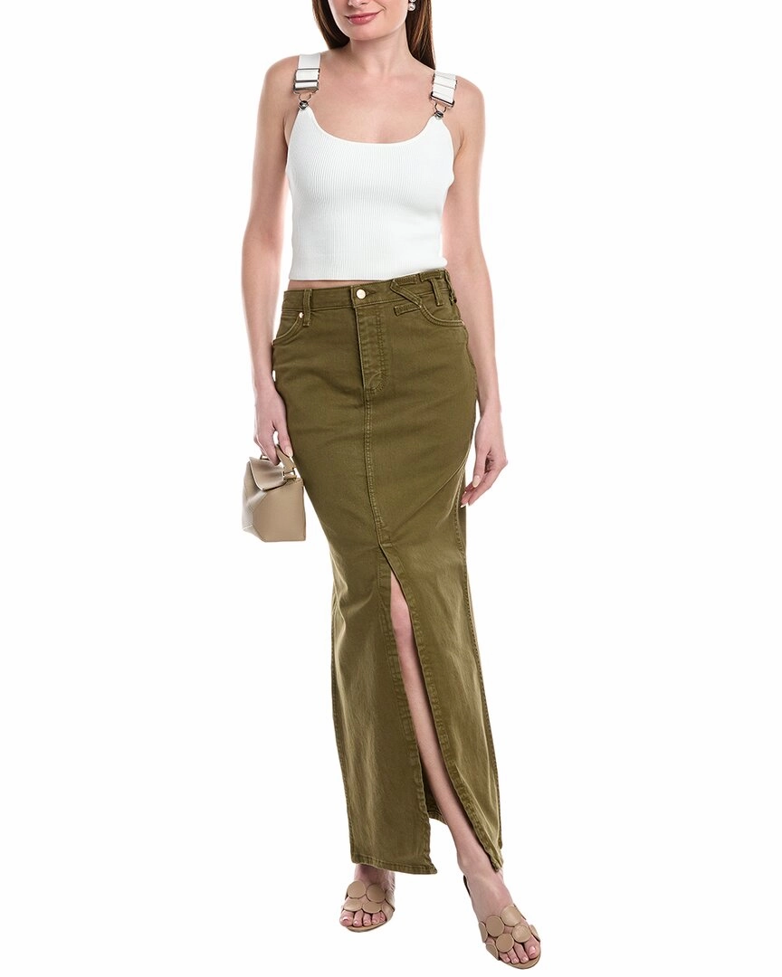 Removable Belt Sleek Detail STAUD x Wrangler The Maxi Skirt