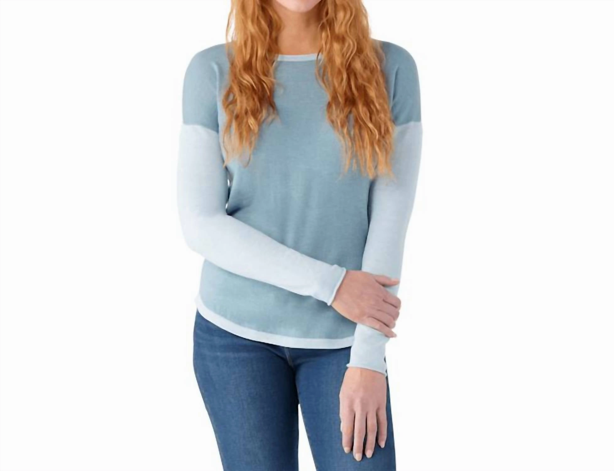 Shadow Pine Sweater In Lead Heather Knit Fabric Stylish Warmth