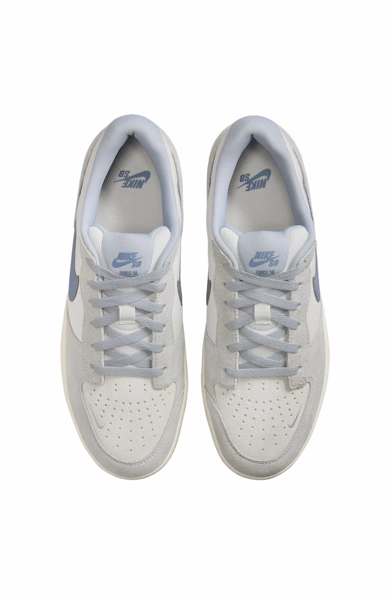 Vapor Wick Fabric Nike SB Force 58 White Ashen Slate Sail Wolf Grey