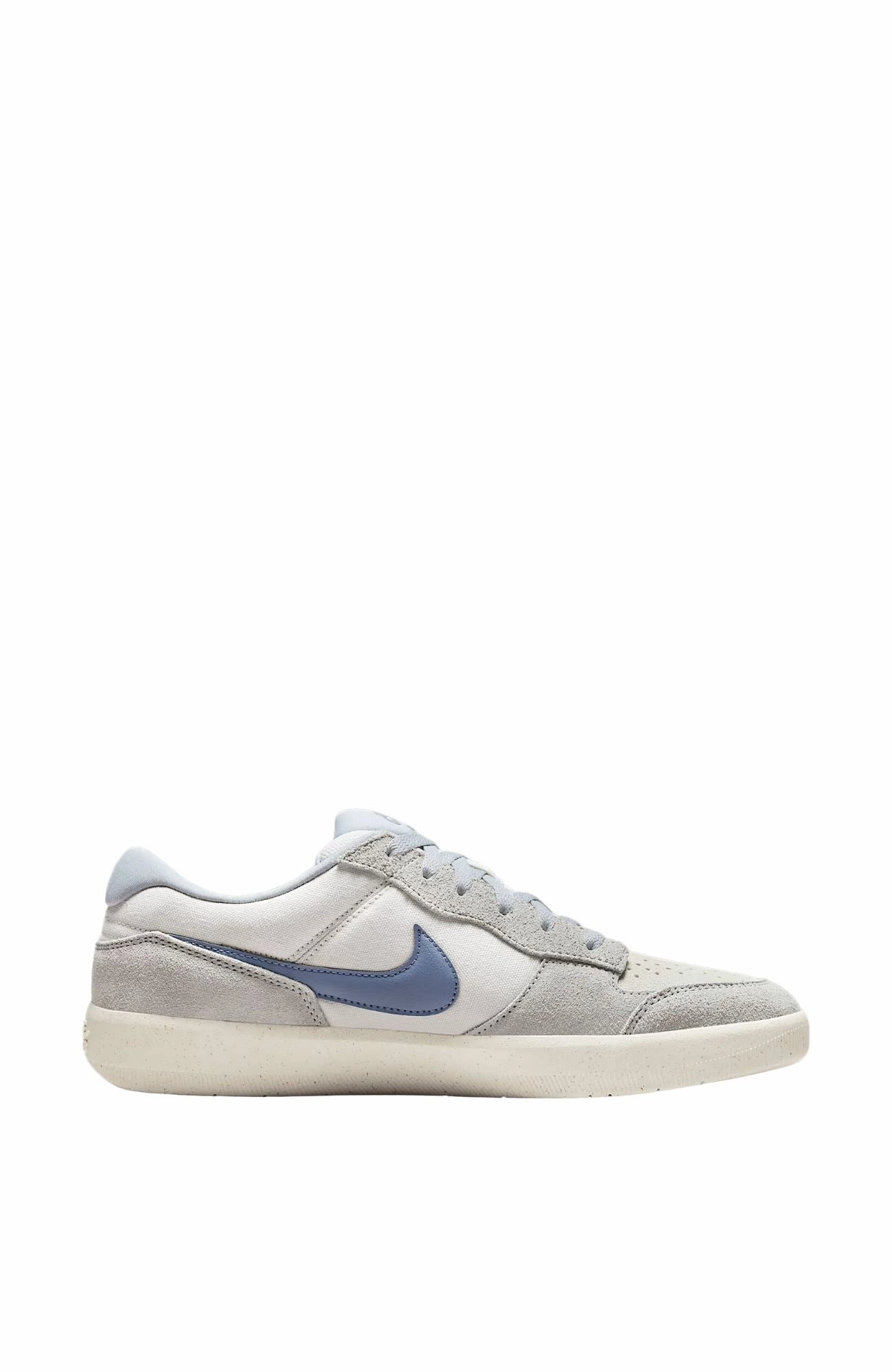Anti Slip Rubber Outsole Nike SB Force 58 White Ashen Slate Sail Wolf Grey