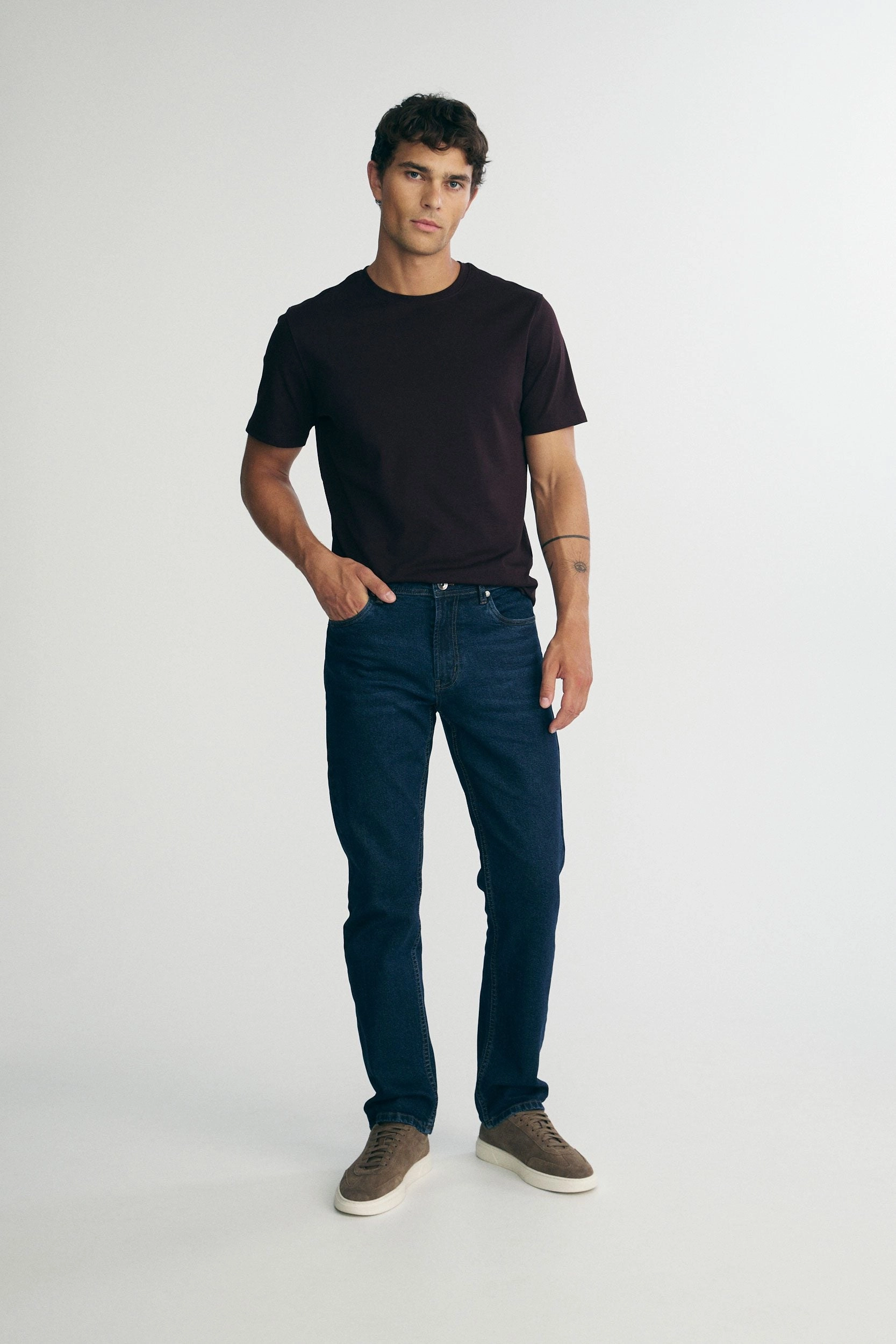 Versatile Outfit Autumn Days Parent Style Straight leg jeans