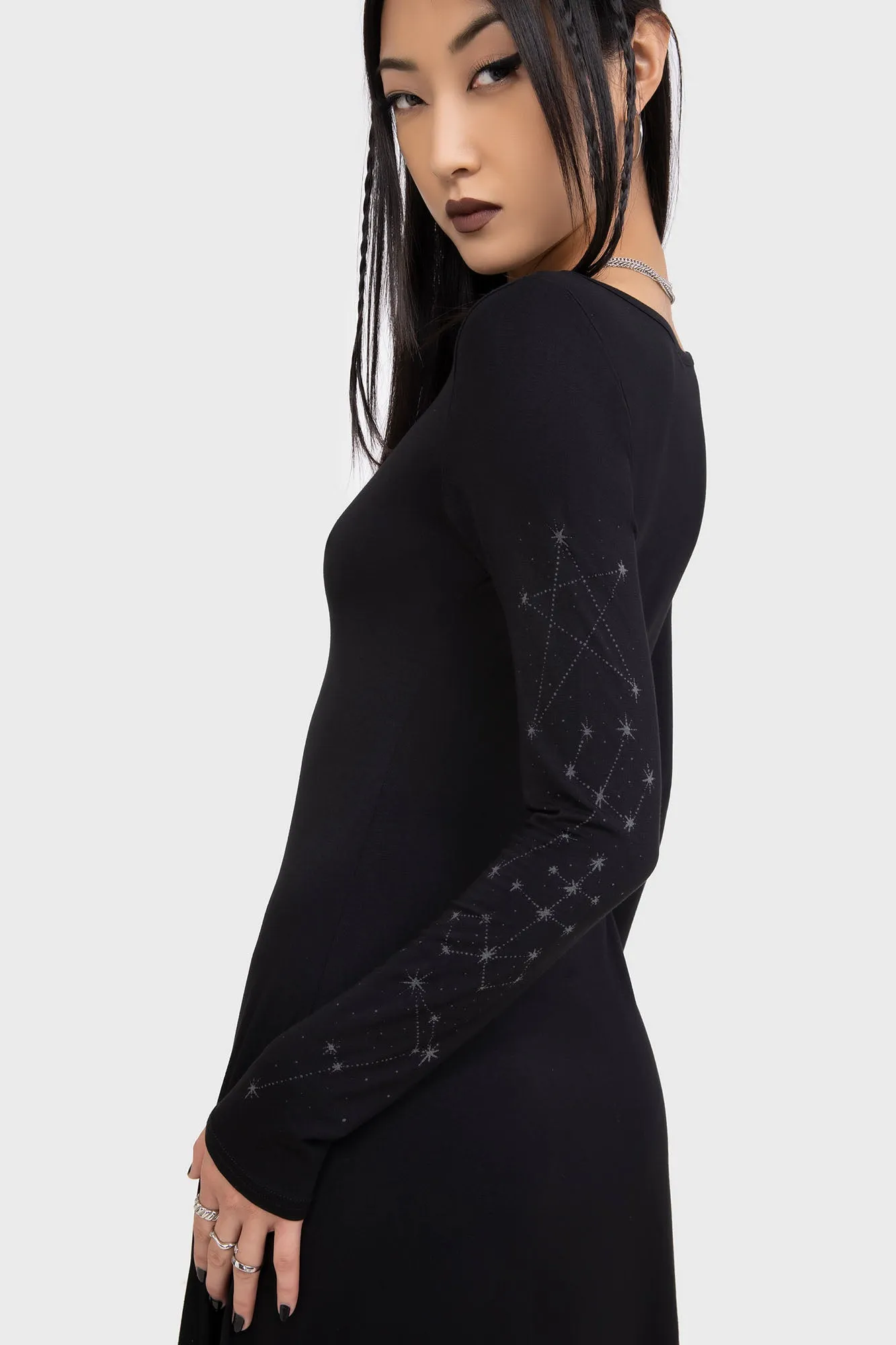 Crescent Doom Dress Sweetheart Cut