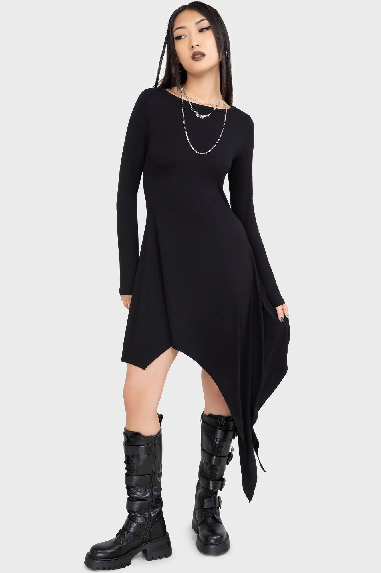 Crescent Doom Dress Everyday Wear Neutral Mood