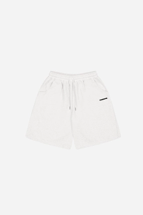 BLOCK SHORTS | White Marle watch formal alternative