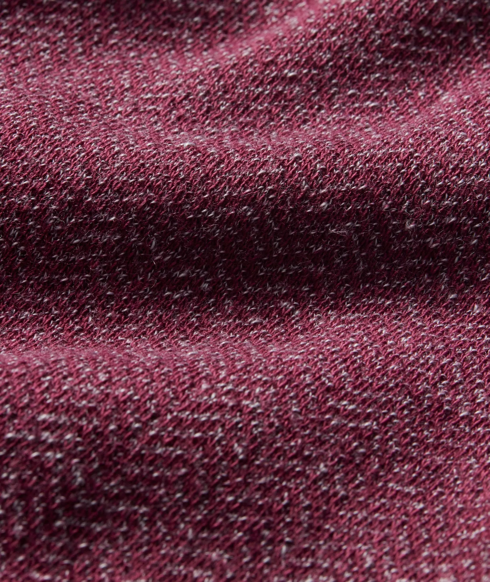 contrast Comfortable Stretch Cotton Herringbone Henley