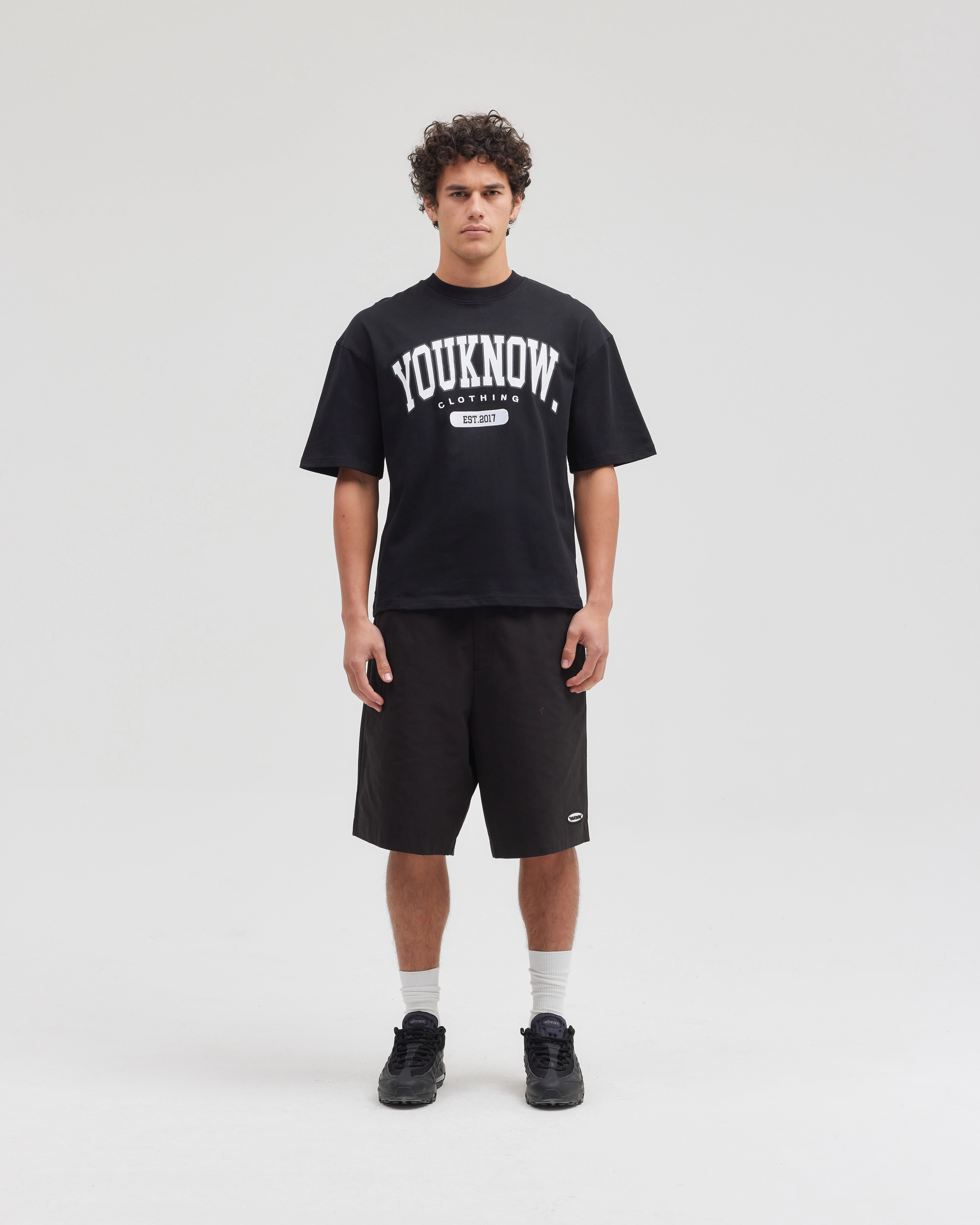 LONGLINE SHORTS | Black Coastal Style creative industry
