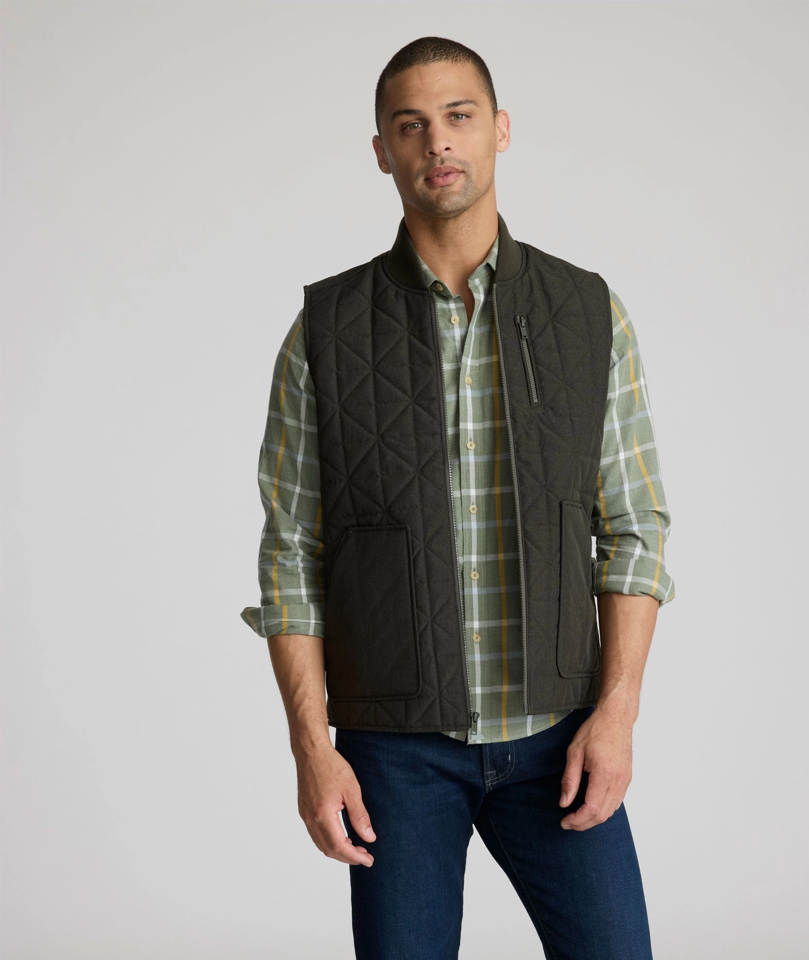 Mild Weather Stylish Basics Quilted City Vest