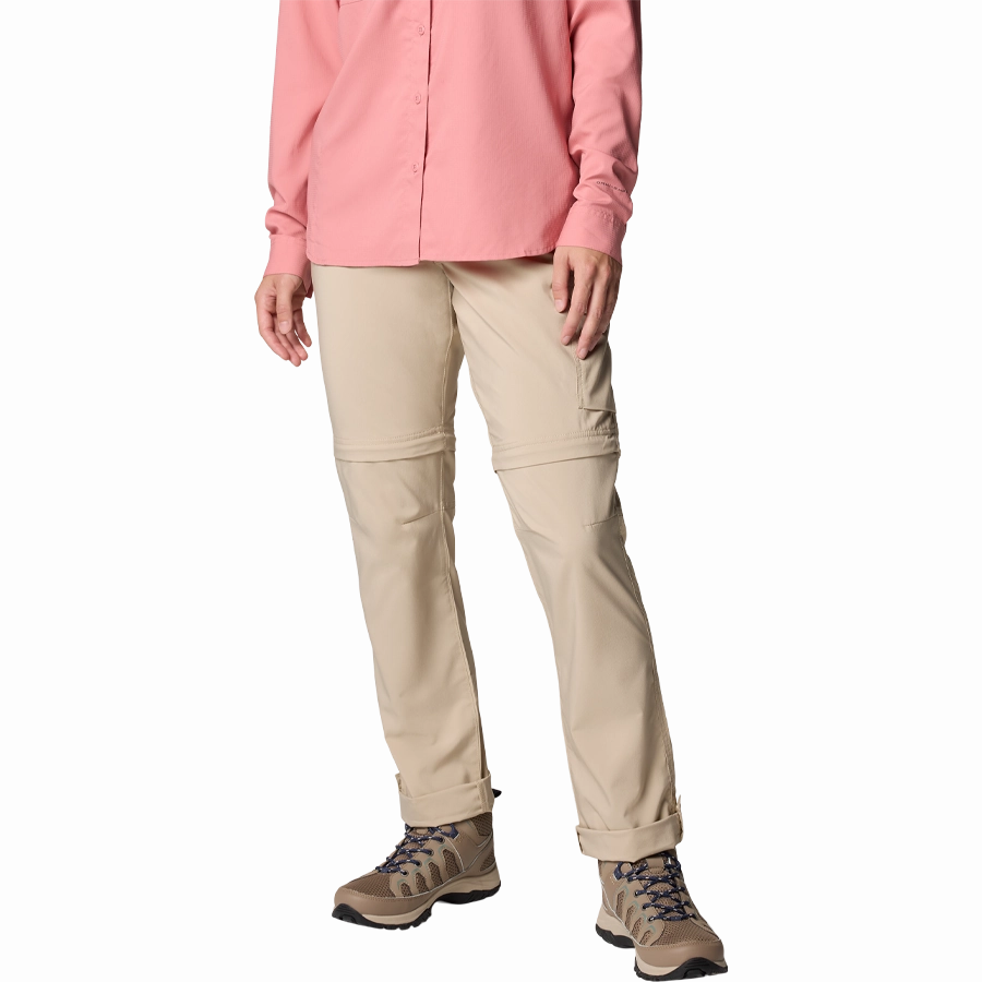Women's Silver Ridge Utility Convertible Pant Slim Comfort Sweat Wicking Lining