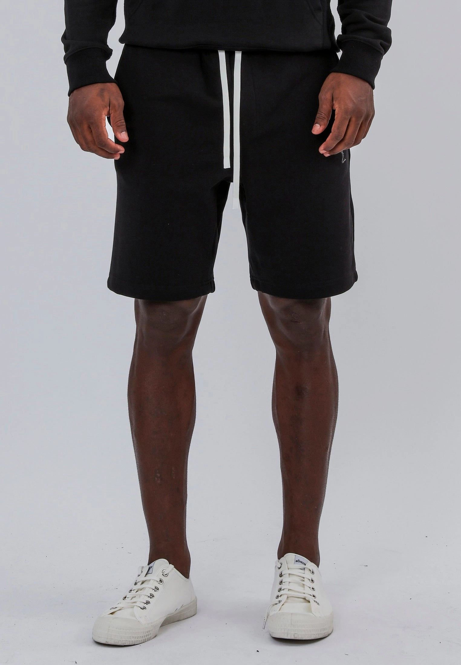 Adjustable Drawcord REVERSE SHORTS BLACK