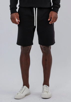 REVERSE SHORTS BLACK Breathable fabric construction