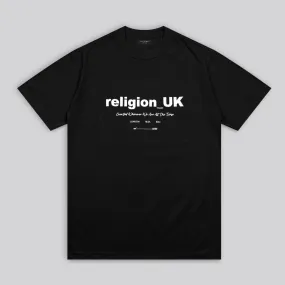 Kids clothing Stylish and Relaxed RELIGION UK T-SHIRT BLACK