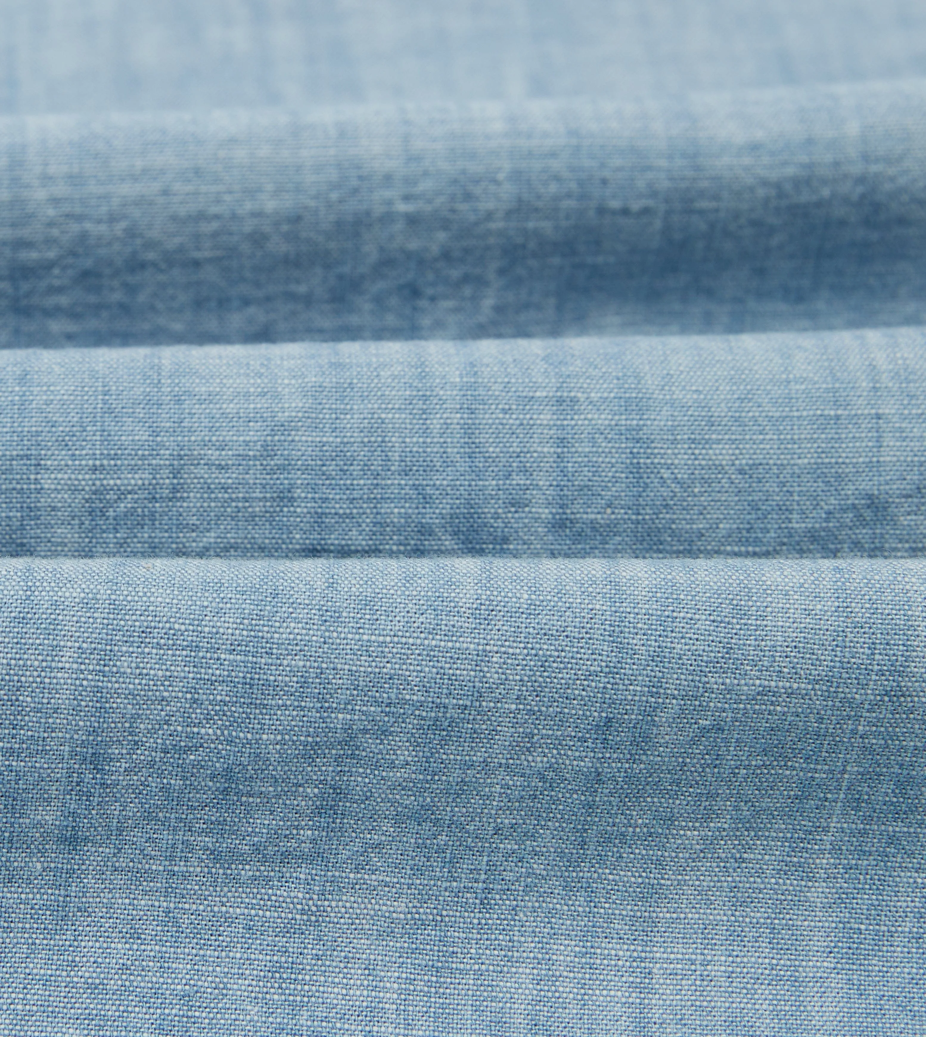 Wrinkle Resistant Versatile Layering Piece Blue Chambray Smock